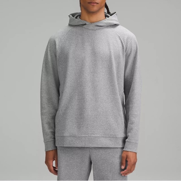 Lululemon Textured Double-Knit Cotton Hoodie NWOT XL MENS - Picture 4 of 14